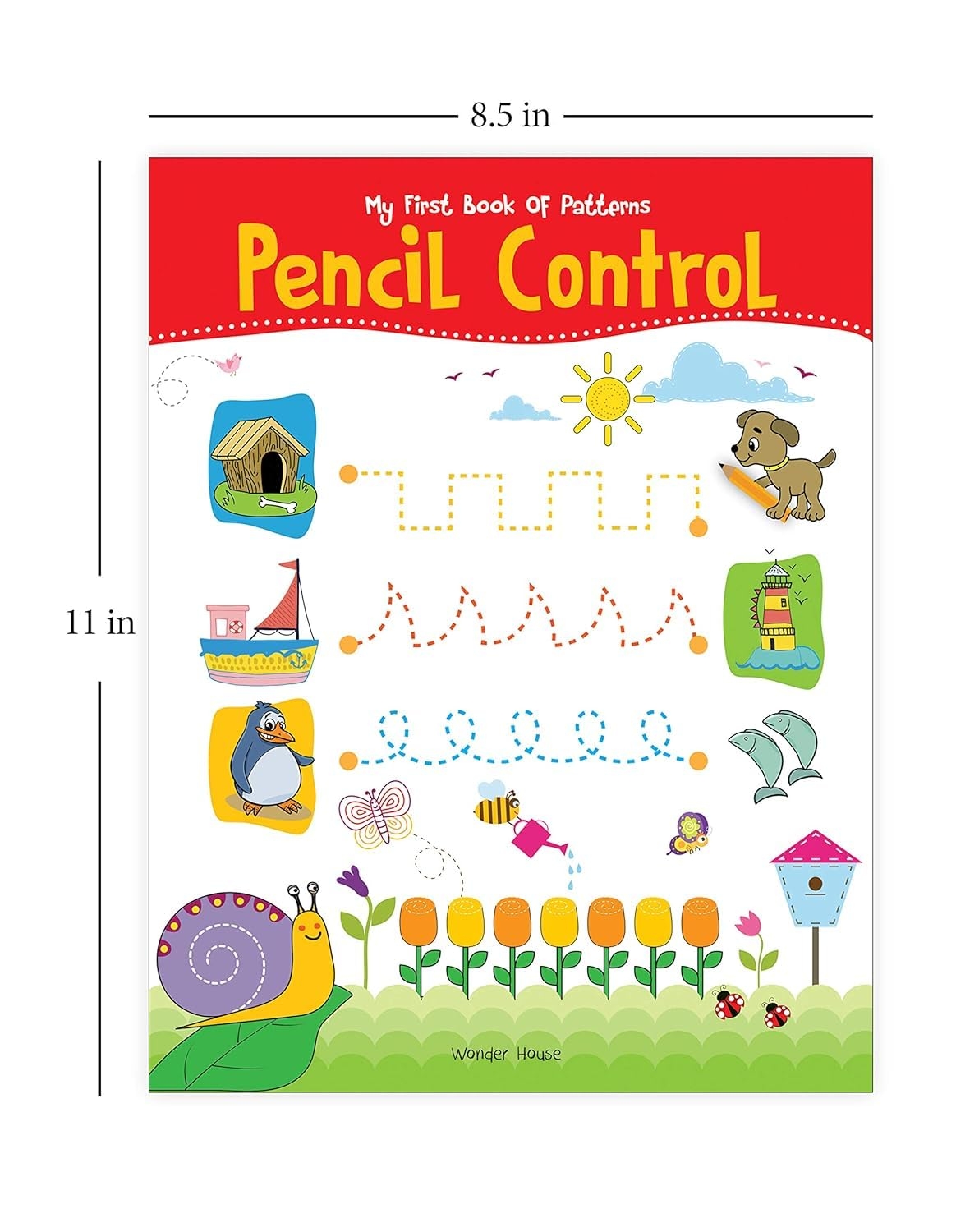 My First Book of Patterns Pencil Control: Patterns Practice book for kids (Pattern Writing) |Best Selling Tracing Book for Kids in India | Early Learning | Tracing Lines & Pattern Writing Activities | Premium Quality Return Gift | Ages 2 - 5 Years | 1.5 hours of fun time - Image 3