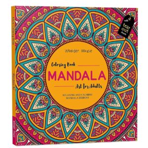 Mandala Art: Colouring books for Adults with tear out sheets