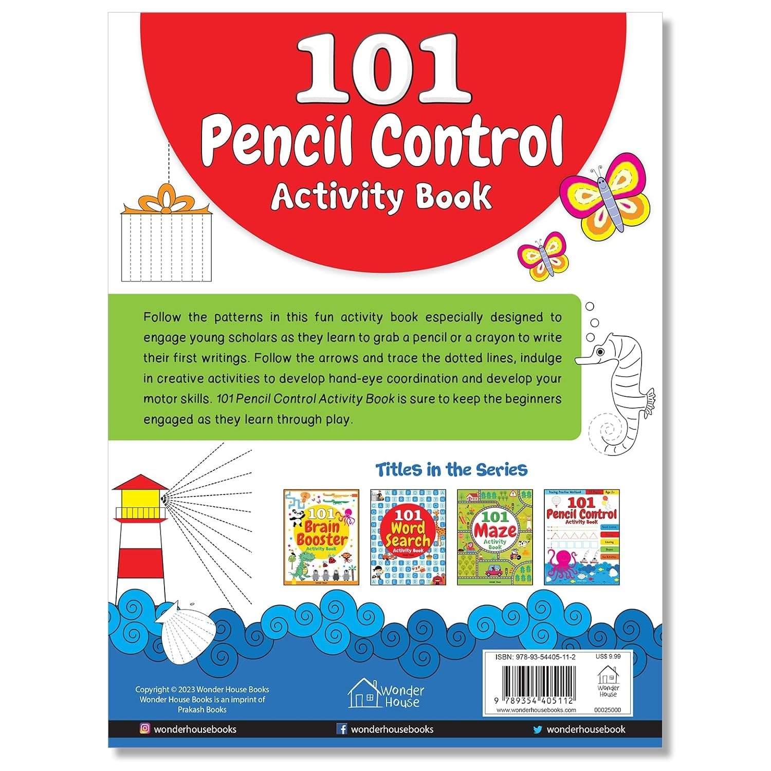 101 Pencil Control Activity Book For Kids: Tracing Practise Book | Age 2+ and up | 4 hours of writing activities - Image 2
