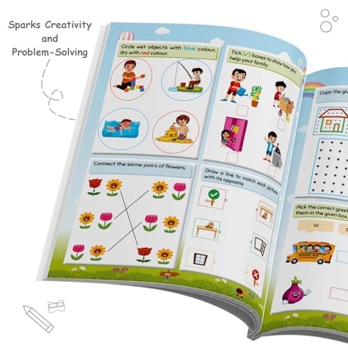 200+ Adventure Activity Book for Kids, Early Learning Educational Book with 500+ Free Worksheets & Parenting Tips, Brain Booster Books for Kids 3 - 4 Years - Image 2