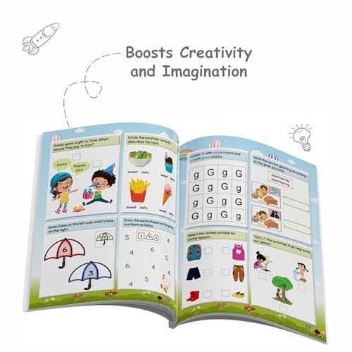 200+ Adventure Activity Book for Kids, Early Learning Educational Book with 500+ Free Worksheets & Parenting Tips, Brain Booster Books for Kids 3 - 4 Years - Image 5