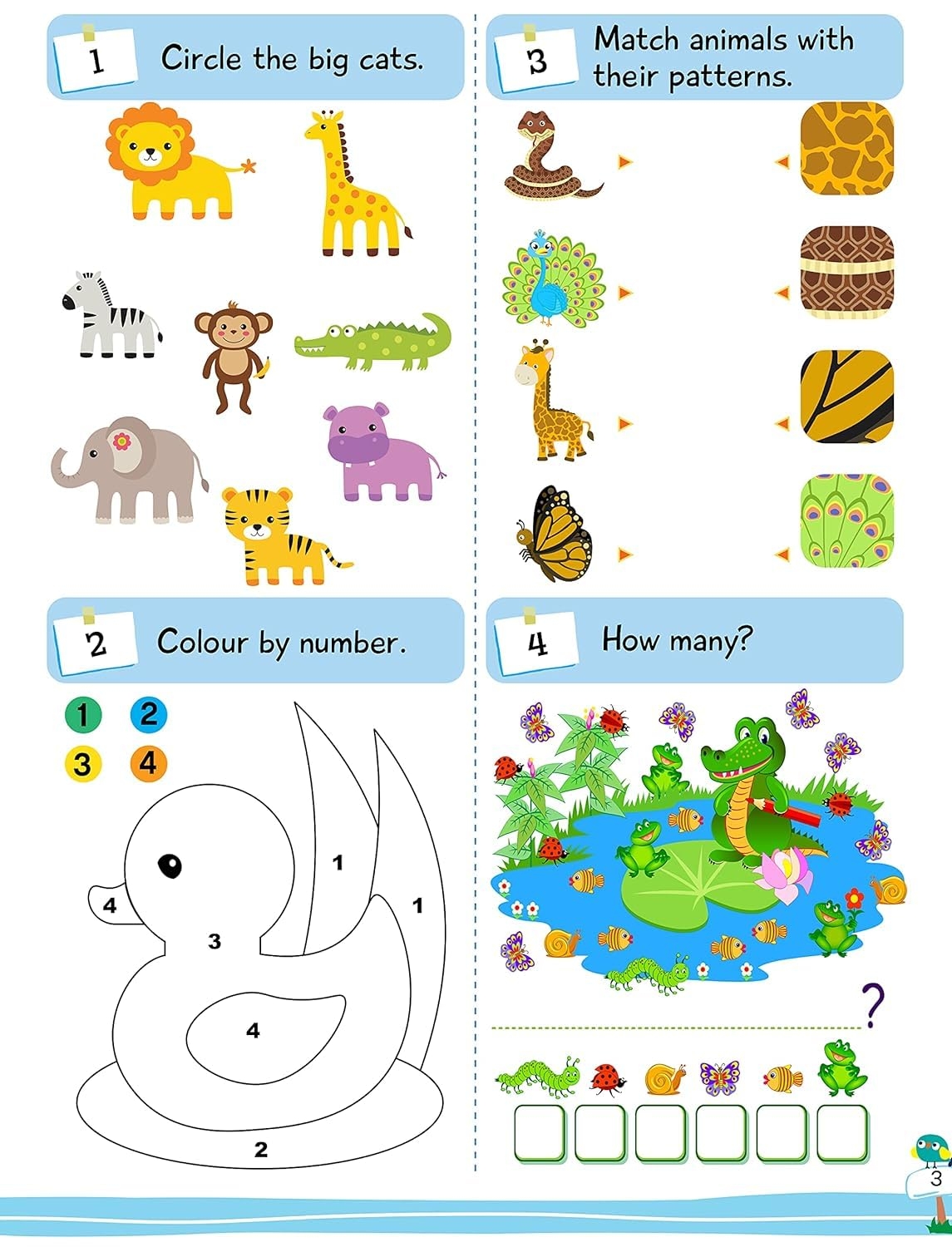 1001 Ultimate Brain Booster Activity book for 3 to 6 Years Old Kids |Enhance the Child Mind with Cognitive Excellence with Interactive Activity Book - Image 4