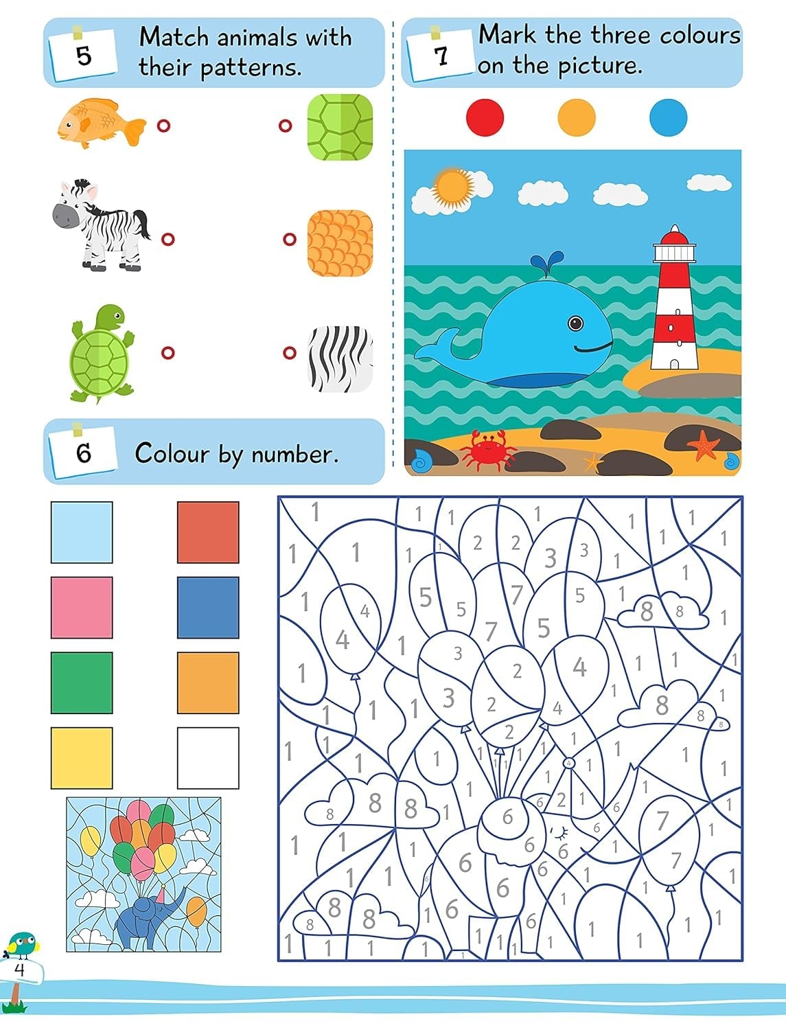 1001 Ultimate Brain Booster Activity book for 3 to 6 Years Old Kids |Enhance the Child Mind with Cognitive Excellence with Interactive Activity Book - Image 5