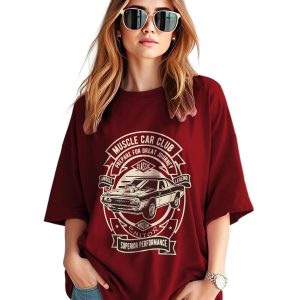 Women's Oversized Graphic T-Shirt