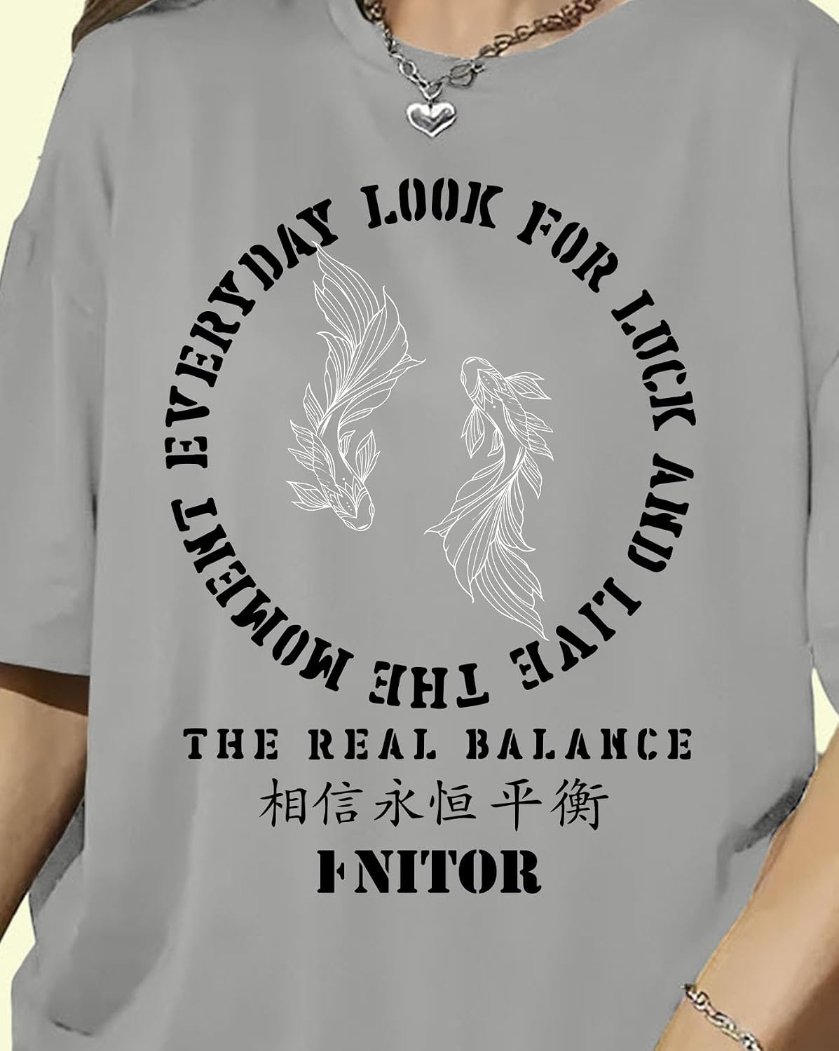 Women's Oversized Graphic T-Shirt - Image 12