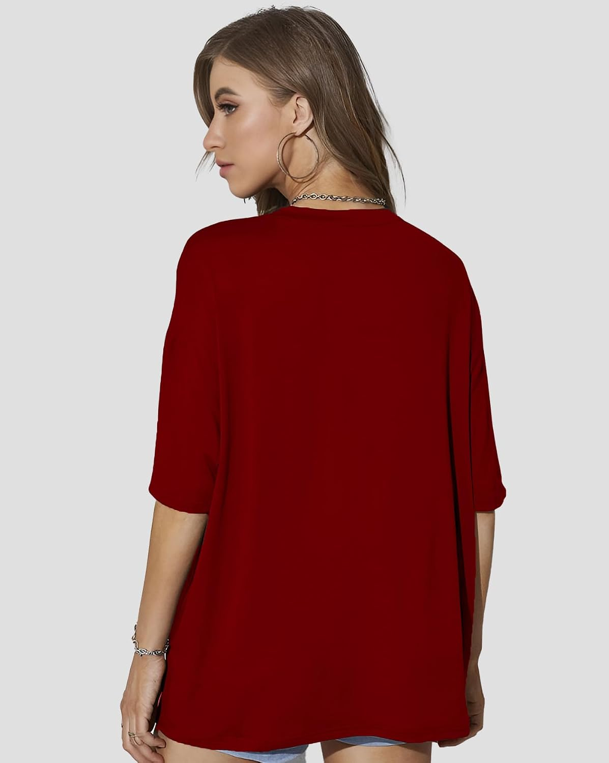 Women's Oversized Graphic T-Shirt - Image 17