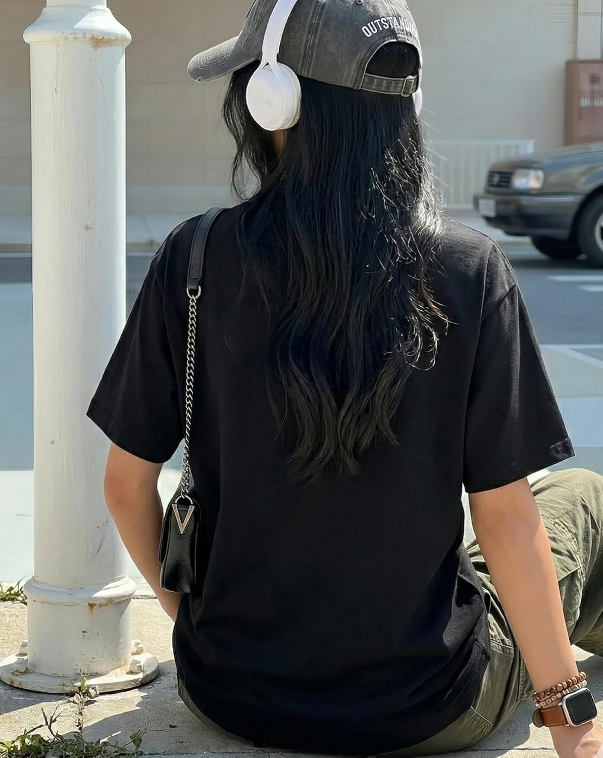 Women's Oversized Graphic T-Shirt - Image 20