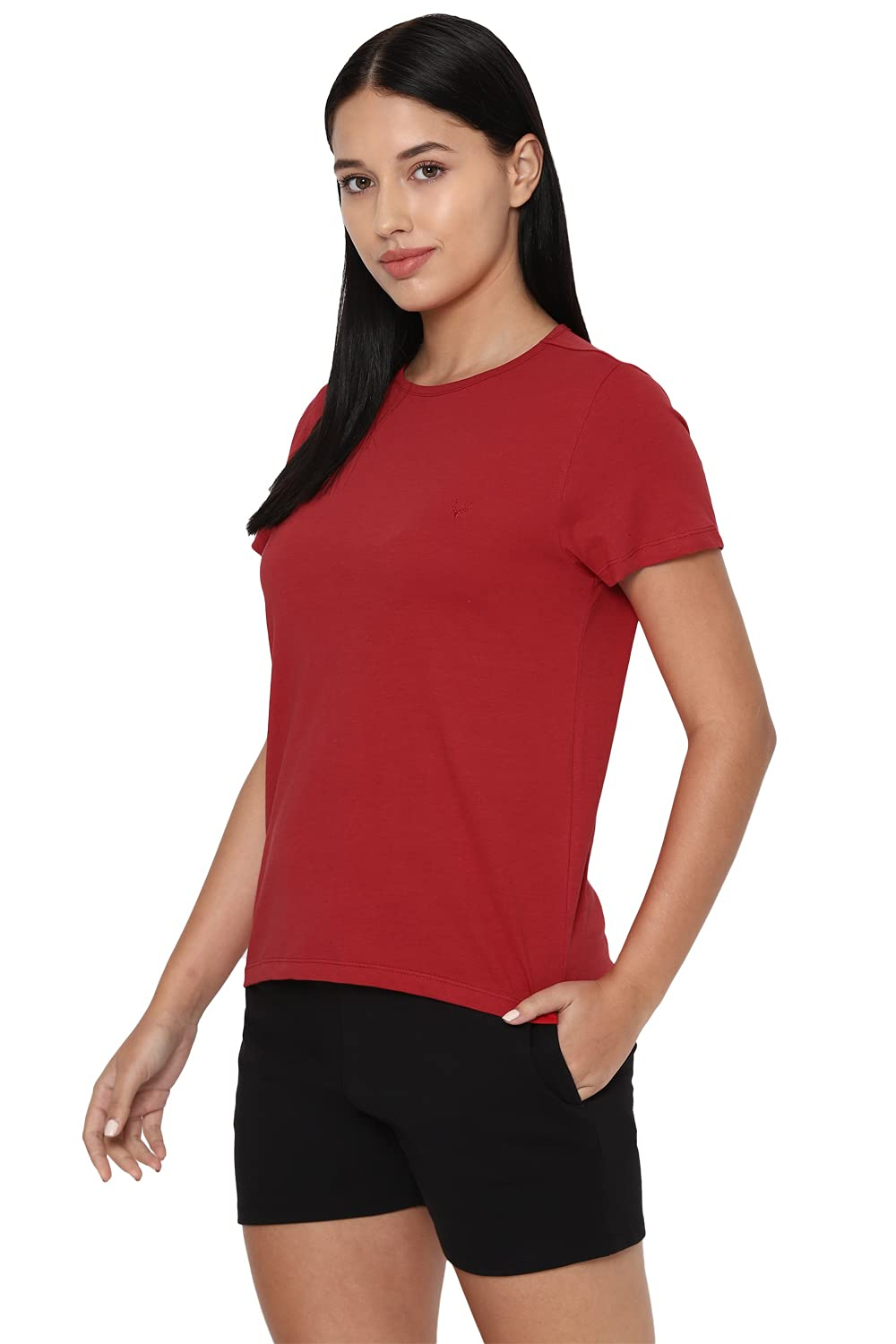 Women's Essential Cotton Crew-Neck T-Shirt - Image 8