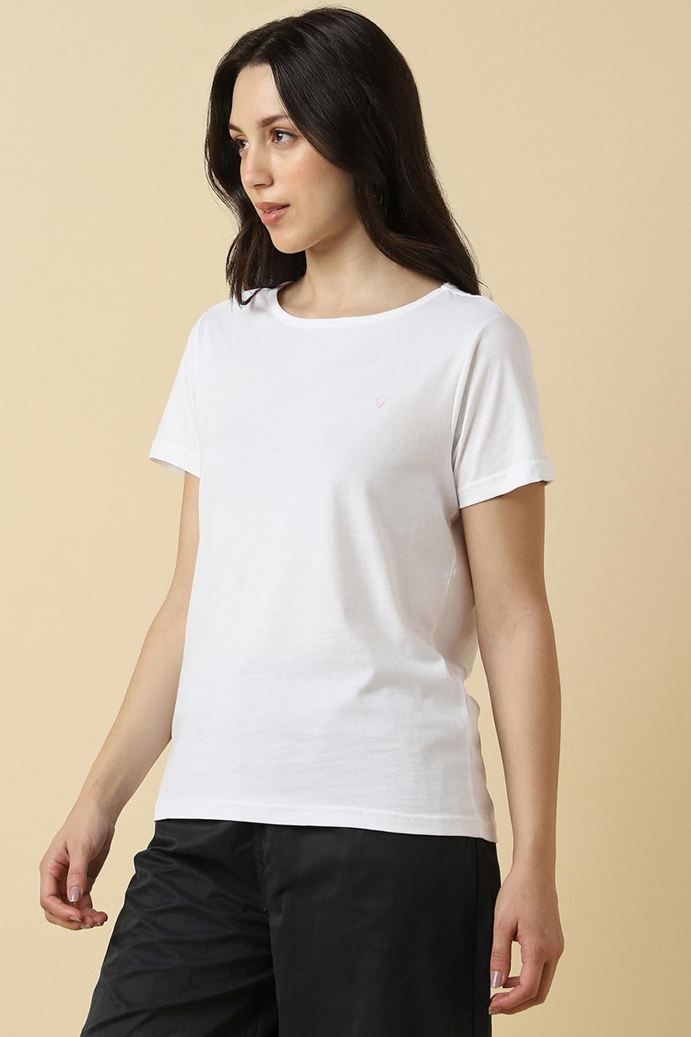 Women's Essential Cotton Crew-Neck T-Shirt - Image 33