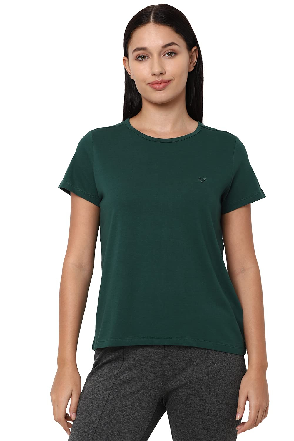 Women's Essential Cotton Crew-Neck T-Shirt - Image 42