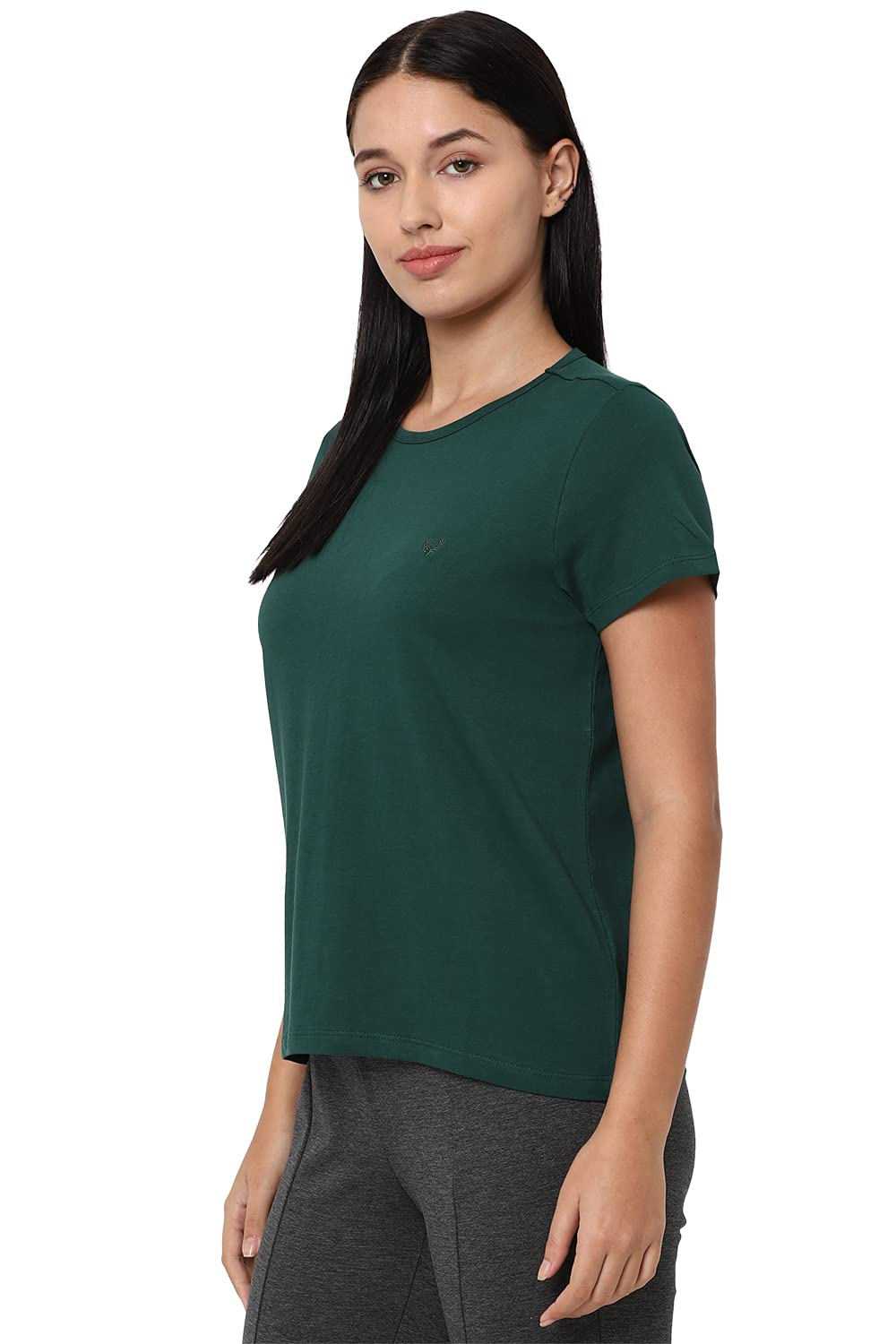 Women's Essential Cotton Crew-Neck T-Shirt - Image 43
