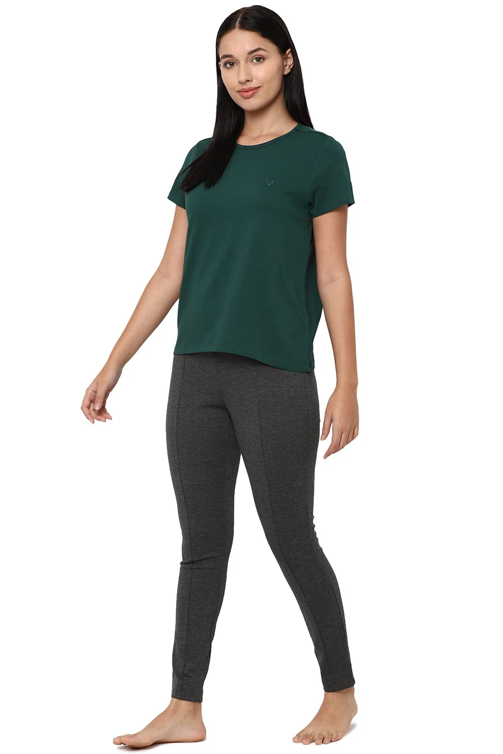 Women's Essential Cotton Crew-Neck T-Shirt - Image 46