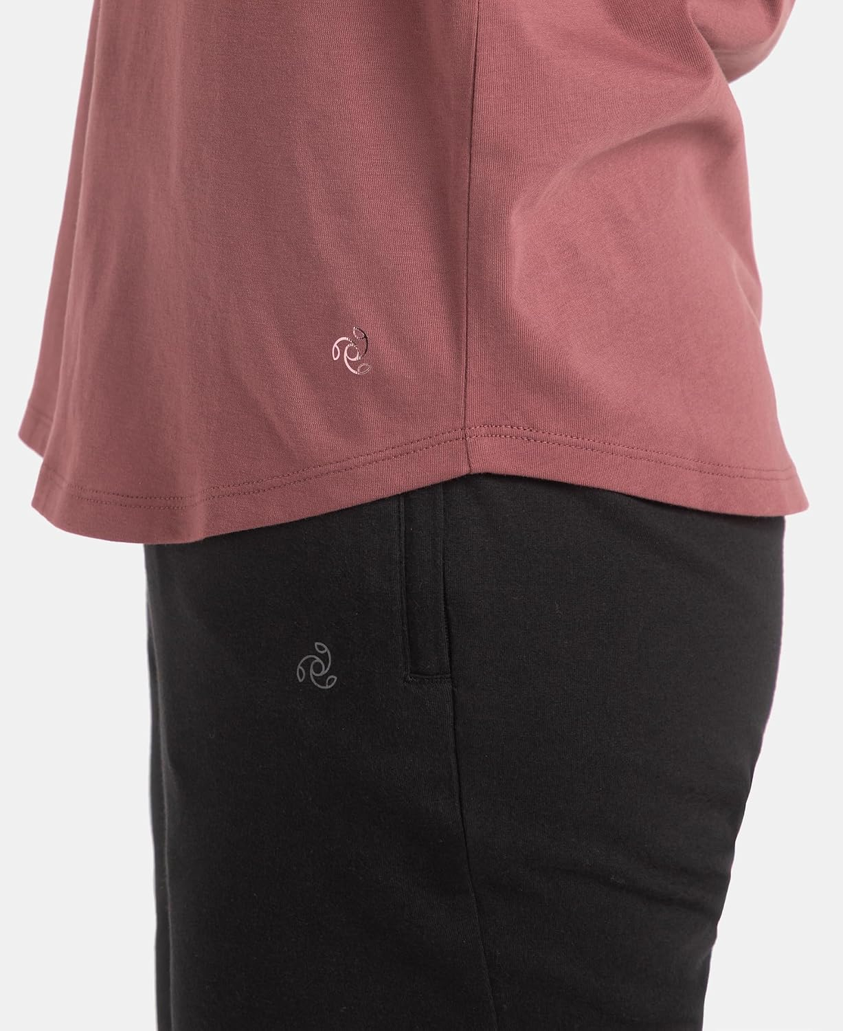 Women's Curved-Hem Cotton T-Shirt - Image 9