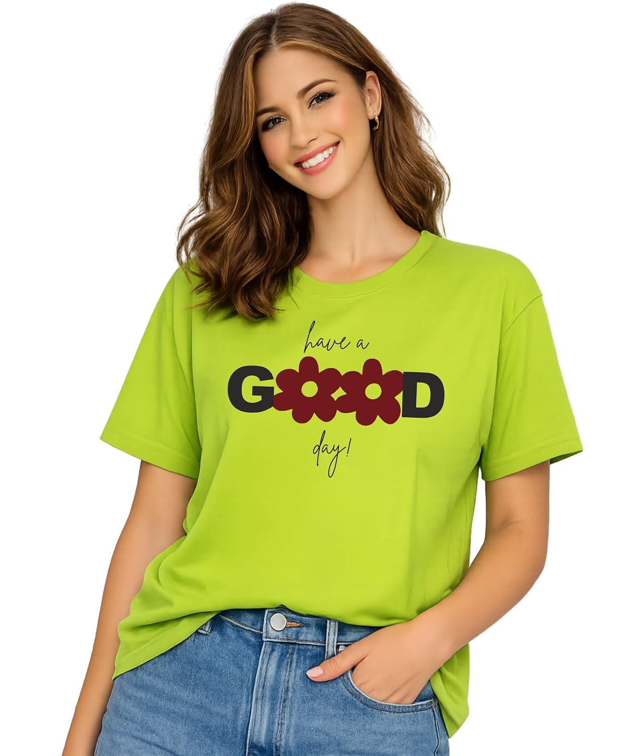 Women's Loose-Fit Graphic T-Shirt