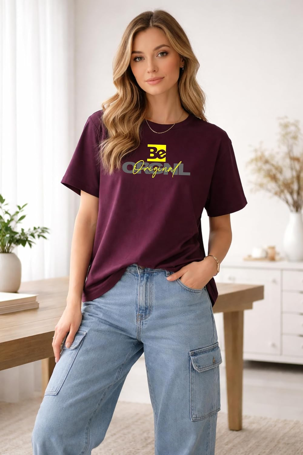 Women's Loose-Fit Graphic T-Shirt - Image 9