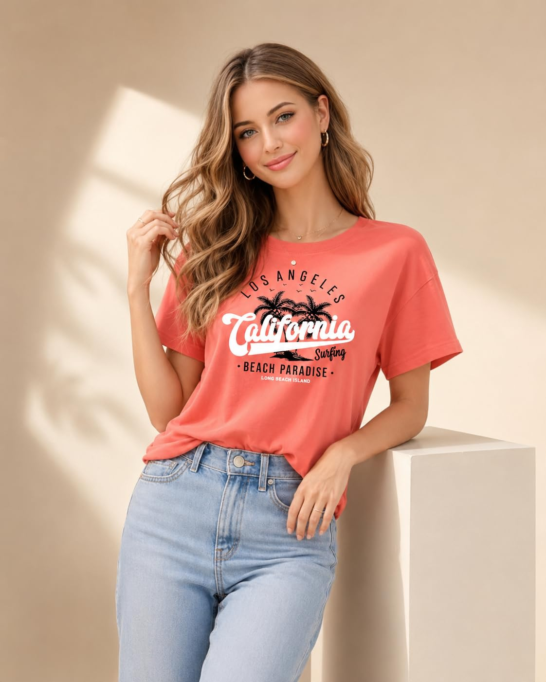 Women's Loose-Fit Graphic T-Shirt - Image 23