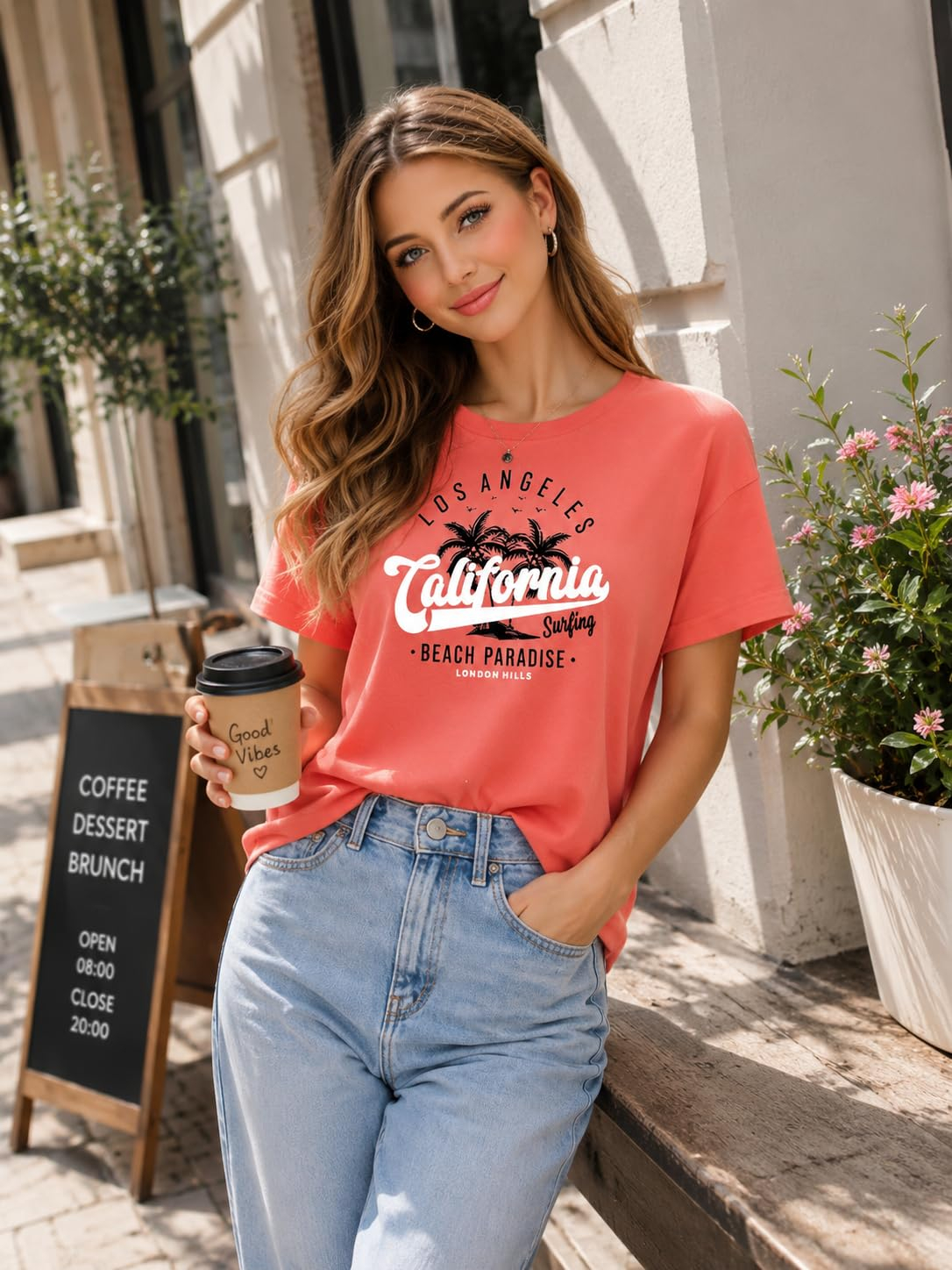 Women's Loose-Fit Graphic T-Shirt - Image 25