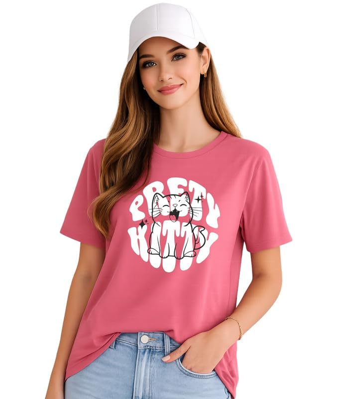 Women's Loose-Fit Graphic T-Shirt - Image 26