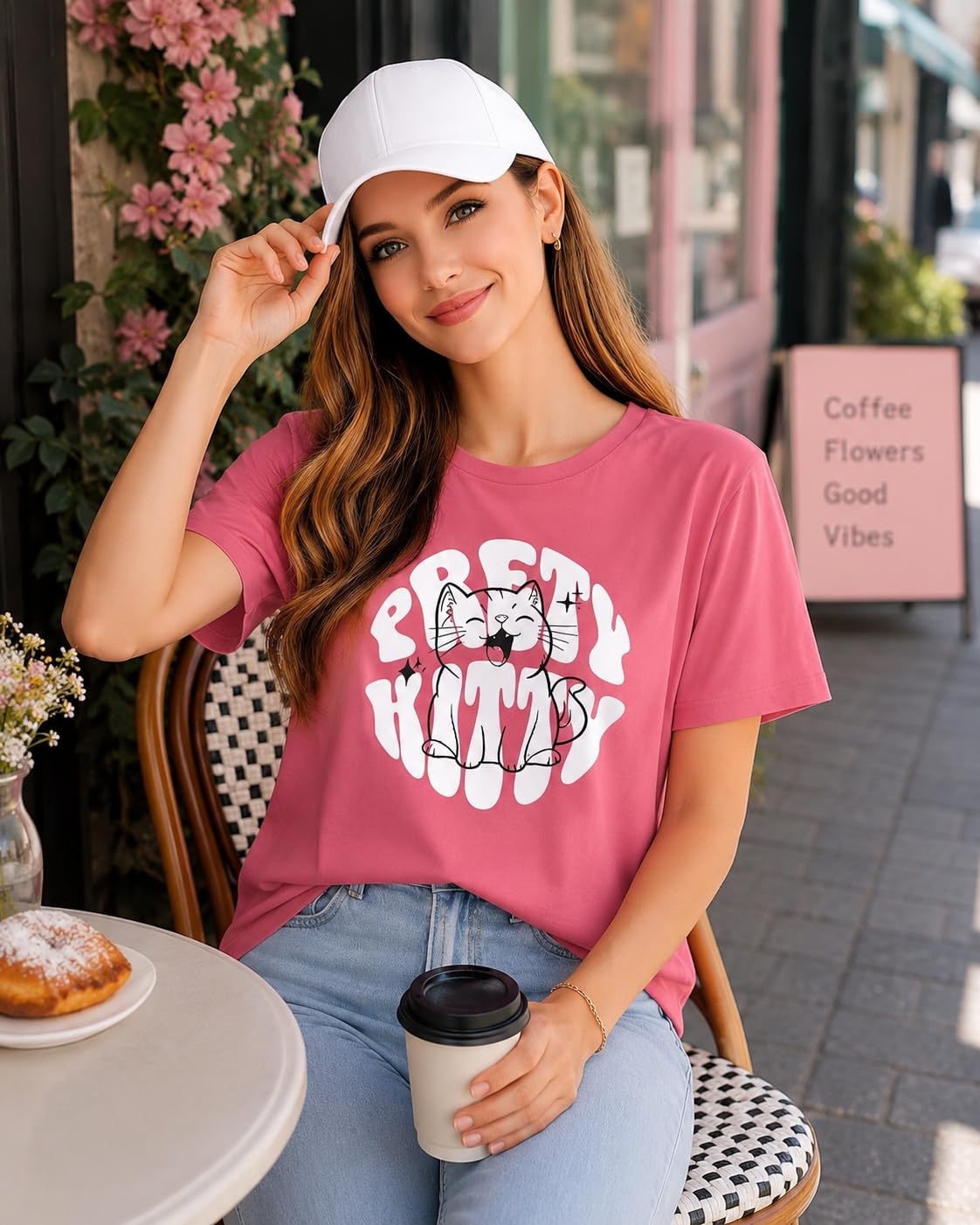 Women's Loose-Fit Graphic T-Shirt - Image 30