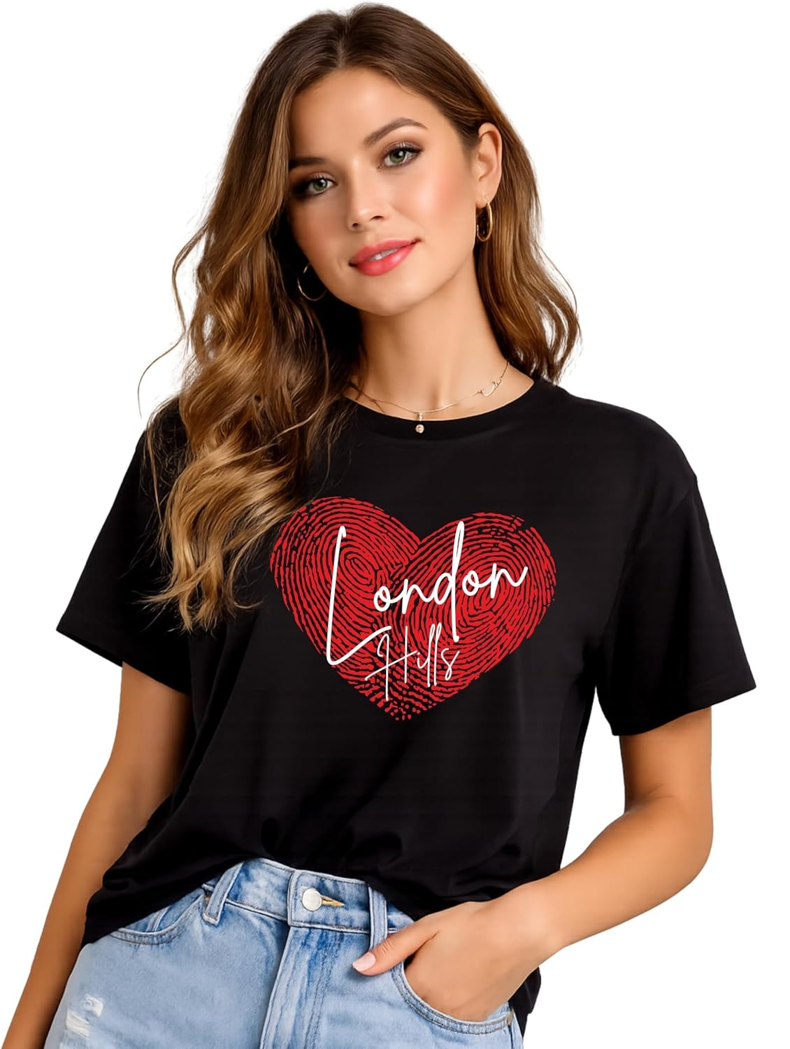Women's Loose-Fit Graphic T-Shirt - Image 32