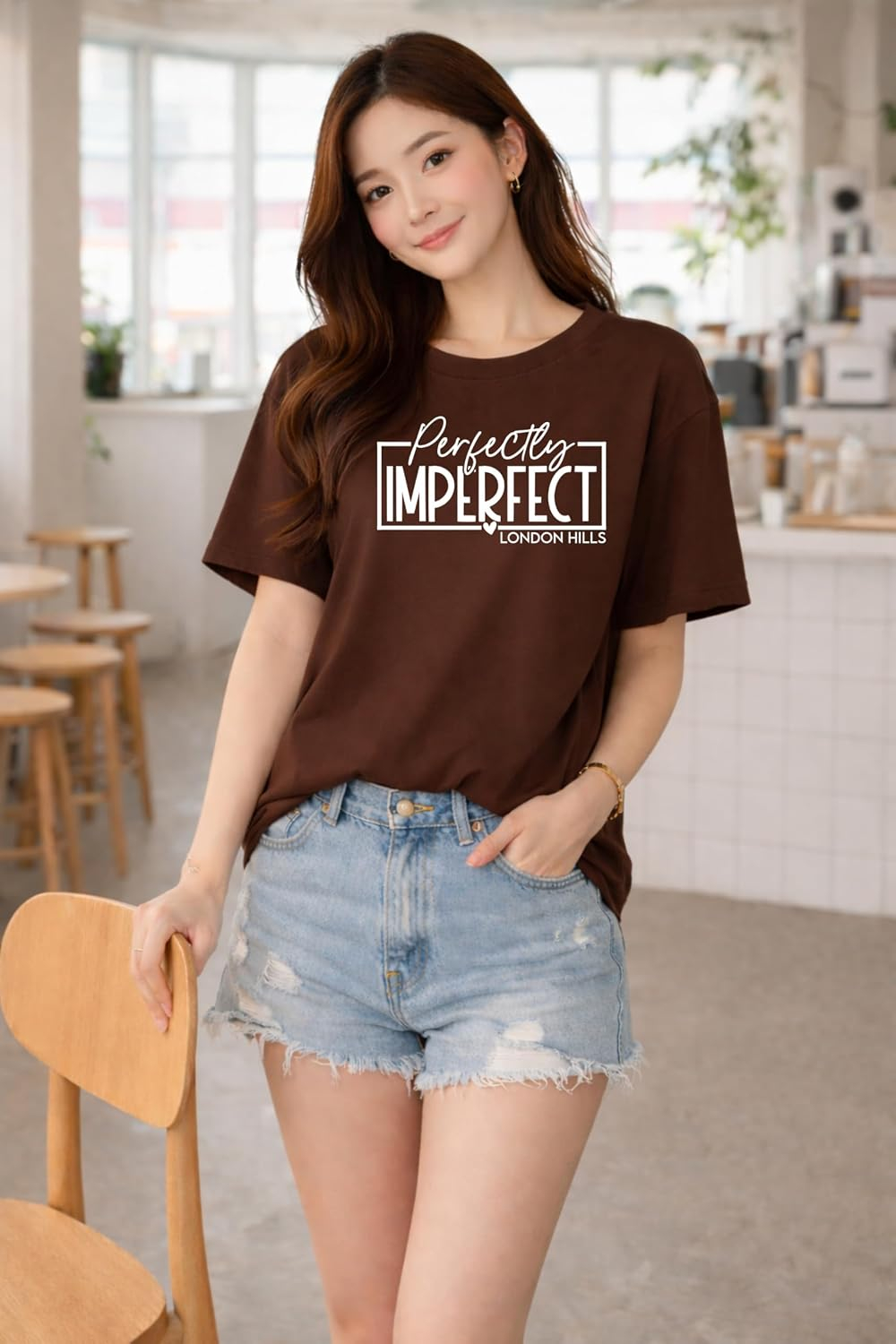 Women's Loose-Fit Graphic T-Shirt - Image 45