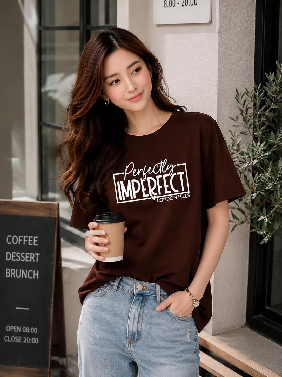 Women's Loose-Fit Graphic T-Shirt - Image 47