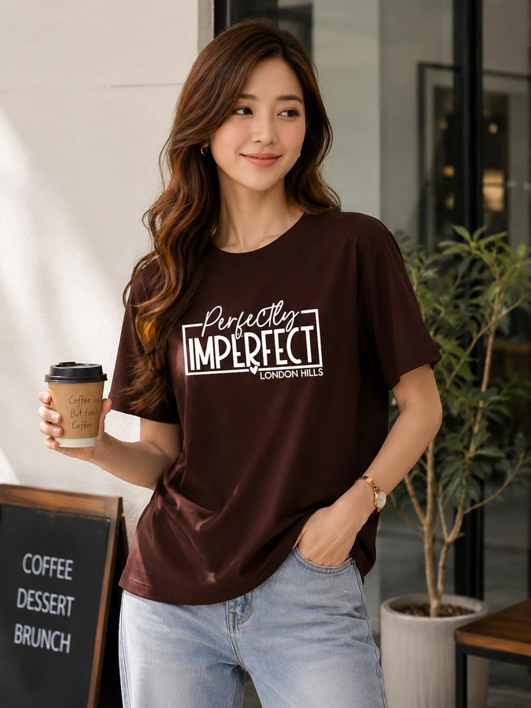 Women's Loose-Fit Graphic T-Shirt - Image 48