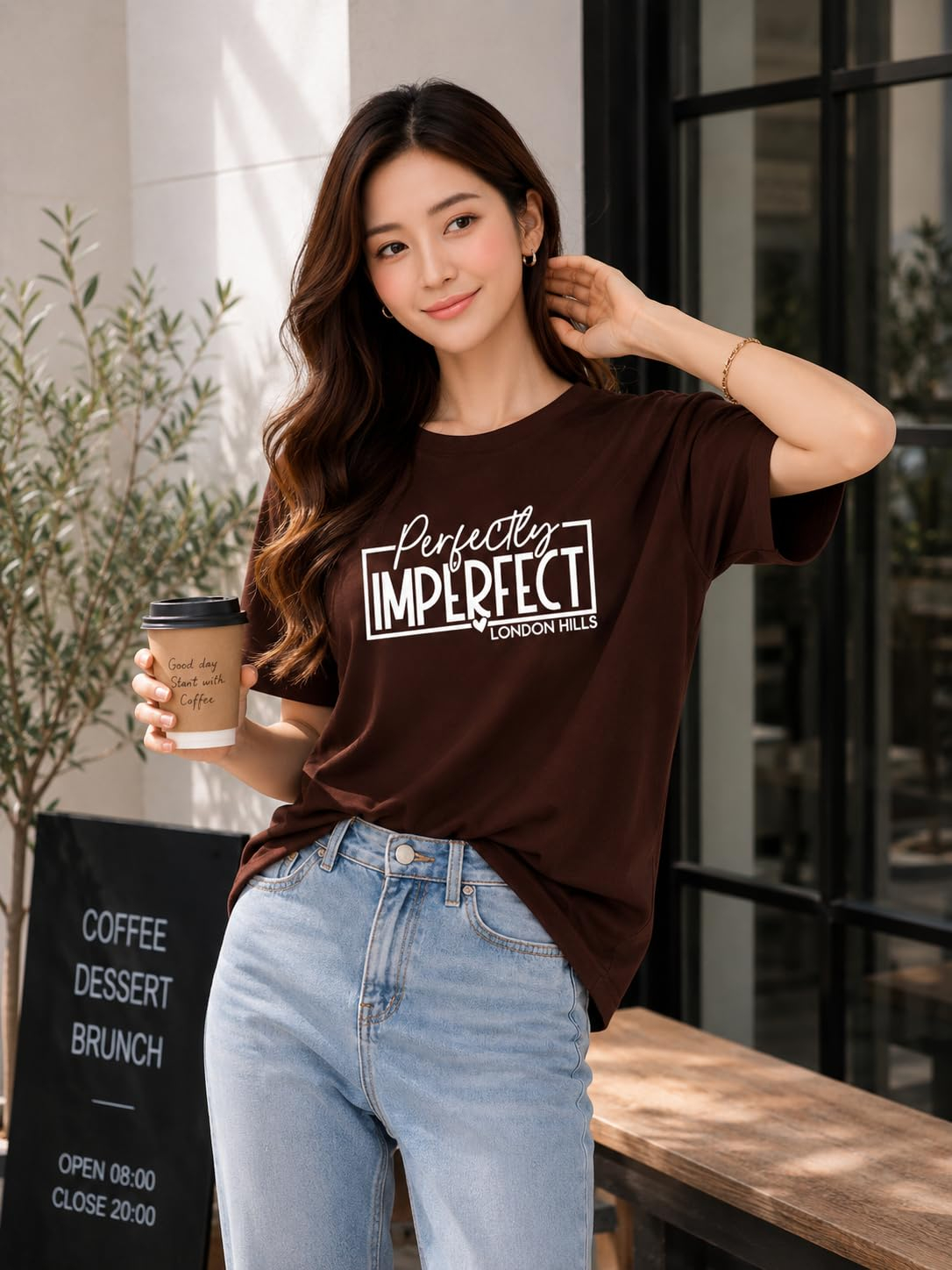 Women's Loose-Fit Graphic T-Shirt - Image 49