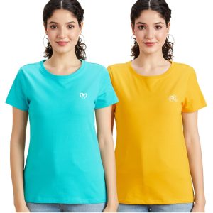 Women's Stretch Cotton Crew-Neck T-Shirt