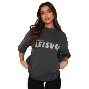 Women's Oversized Printed Longline T-Shirt