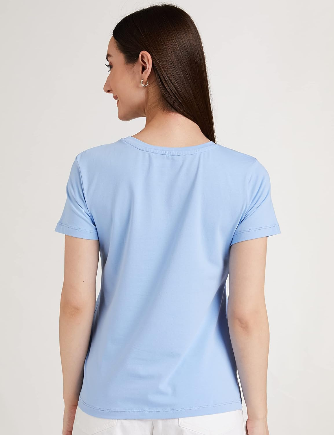 Women's Stretch Cotton Sleeveless T-Shirt - Image 10