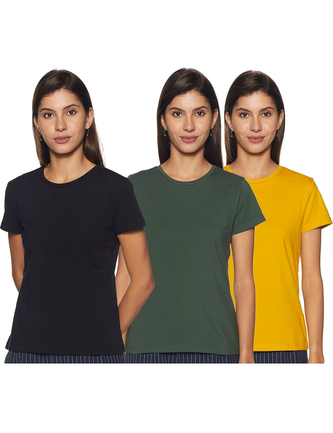 Women's Stretch Cotton Sleeveless T-Shirt - Image 17