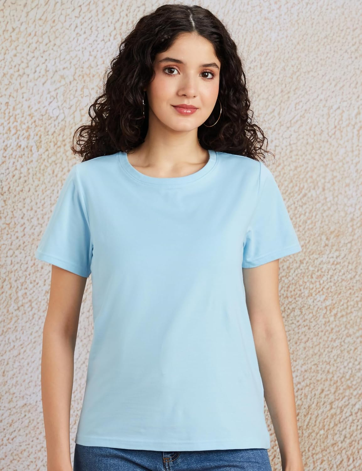 Women's Stretch Cotton Sleeveless T-Shirt - Image 25