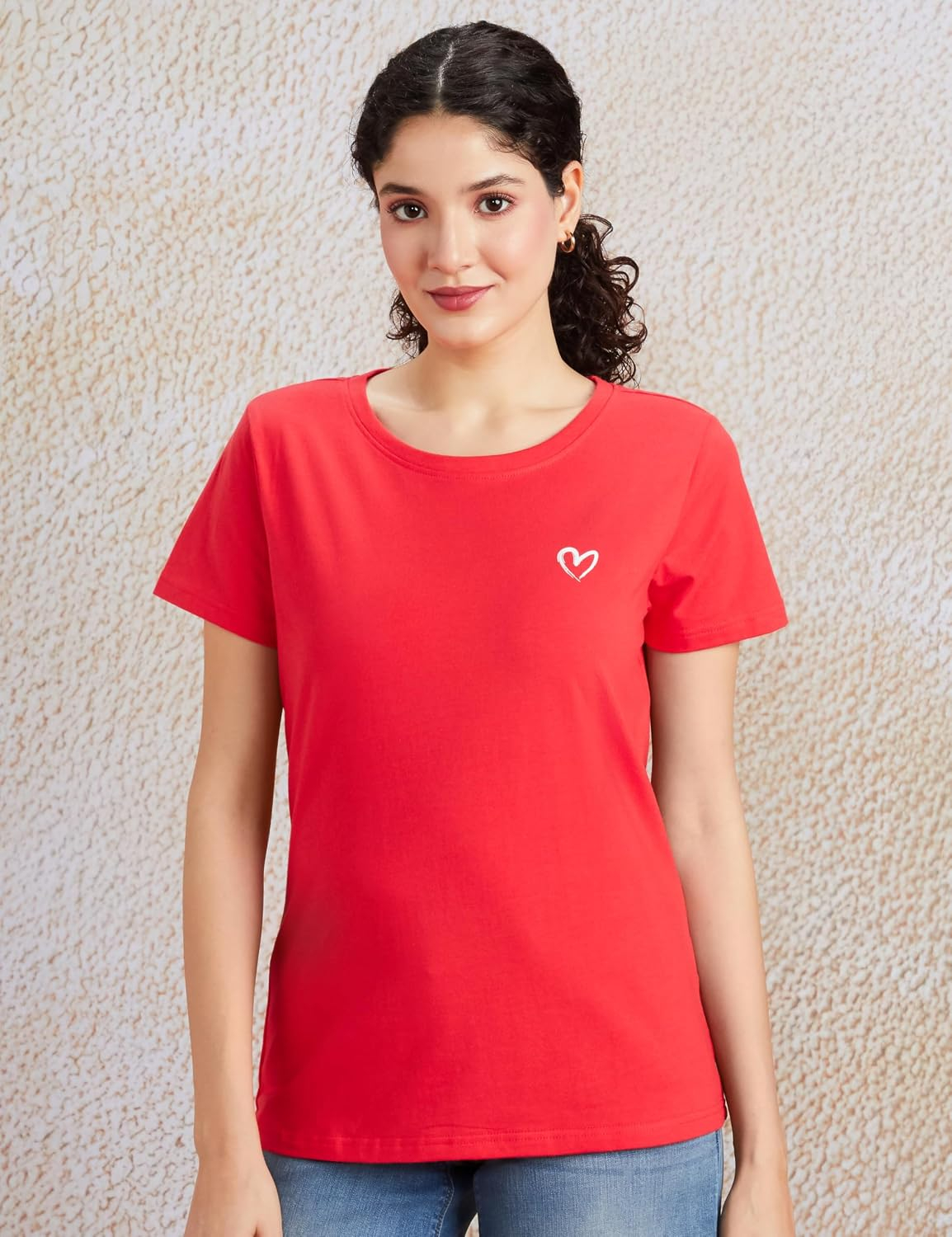 Women's Stretch Cotton Sleeveless T-Shirt - Image 45