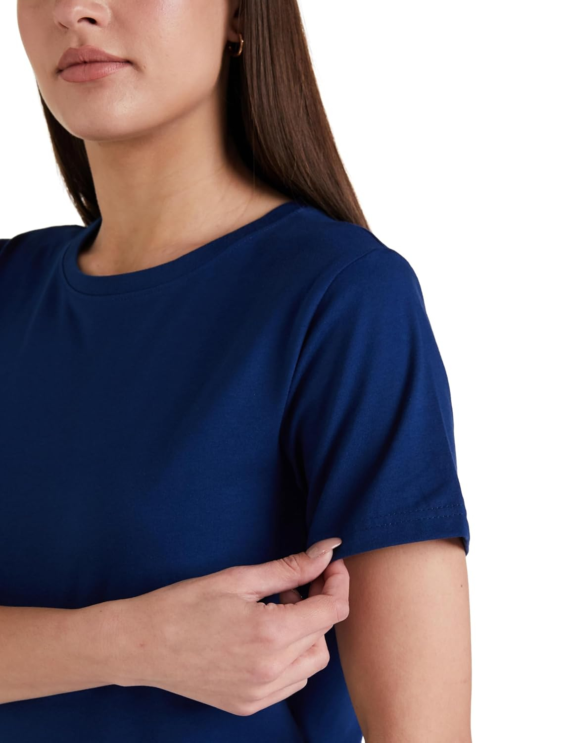 Women's Stretch Cotton Sleeveless T-Shirt - Image 62