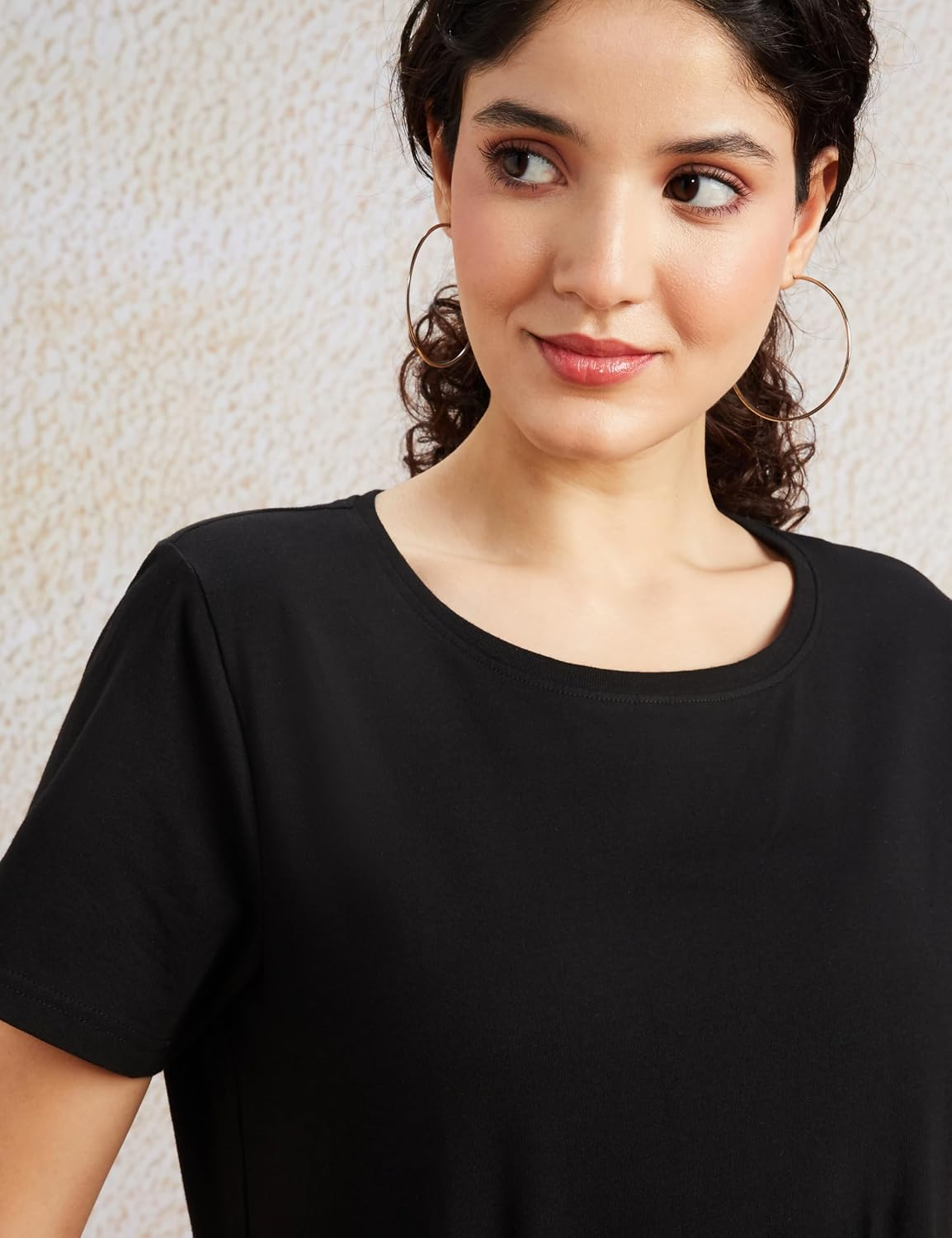 Women's Stretch Cotton Sleeveless T-Shirt - Image 67