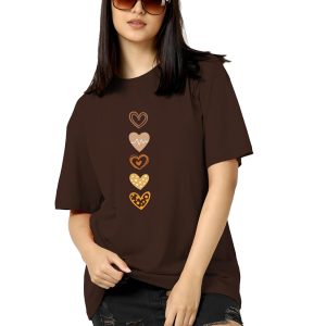 Women's Oversized Drop-Shoulder Graphic T-Shirt