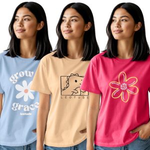 Women's Graphic Round-Neck T-Shirt