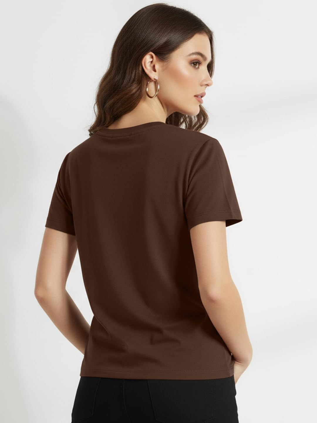 Women's Graphic Round-Neck T-Shirt - Image 14