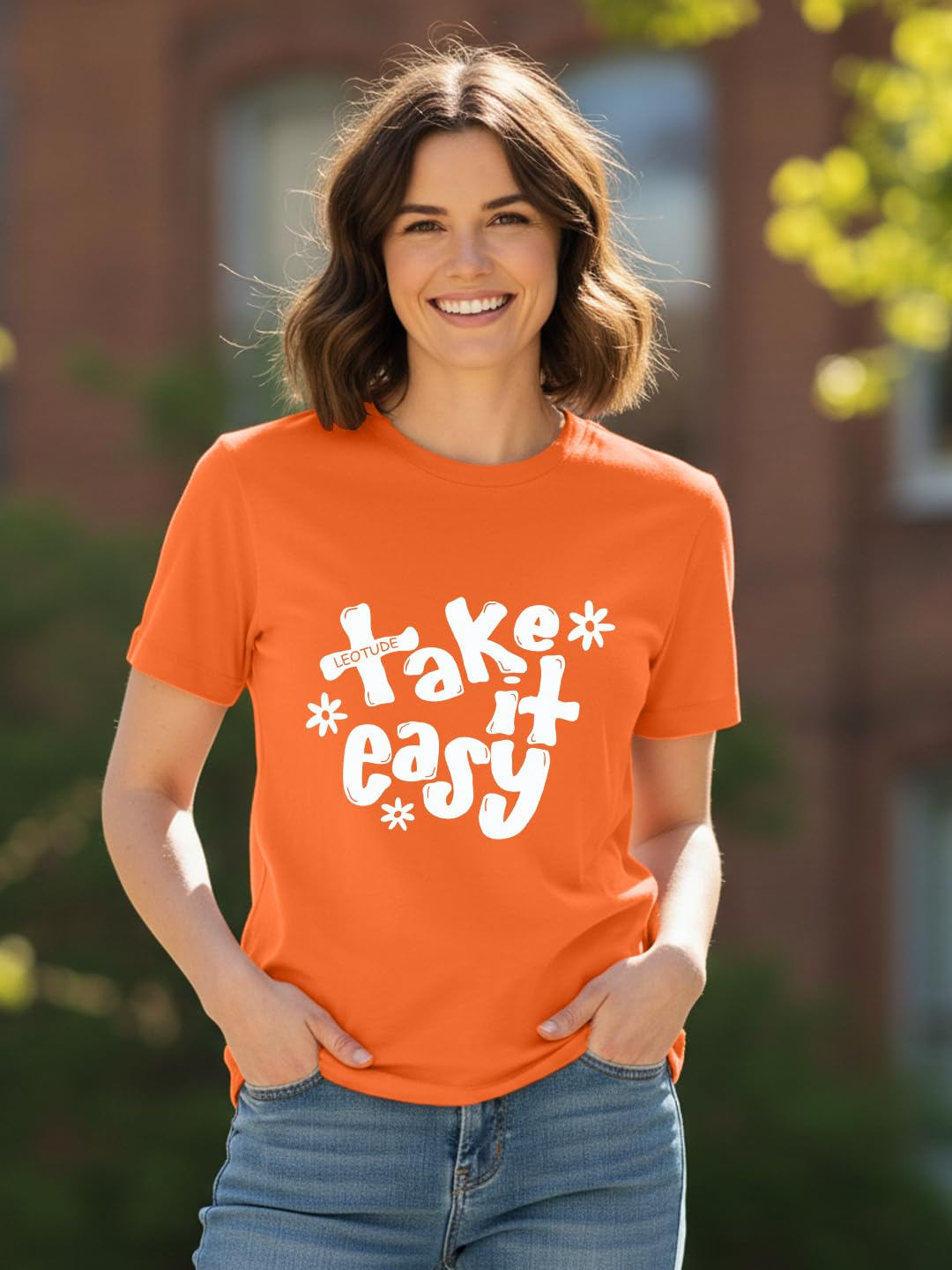 Women's Graphic Round-Neck T-Shirt - Image 20