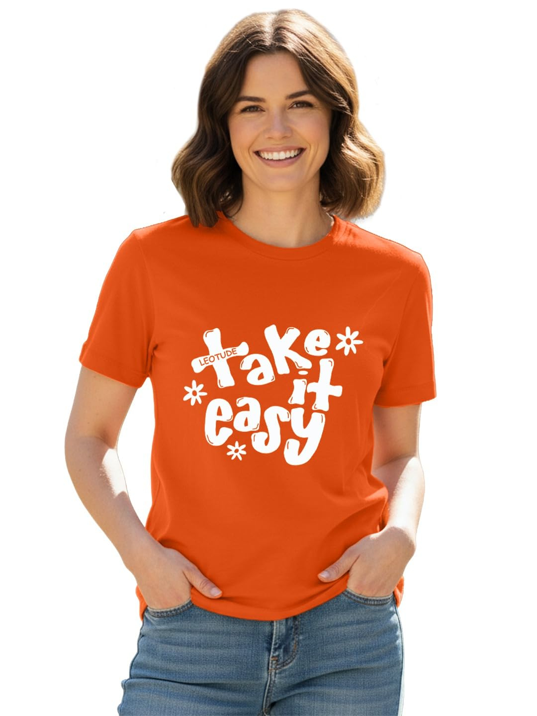 Women's Graphic Round-Neck T-Shirt - Image 23