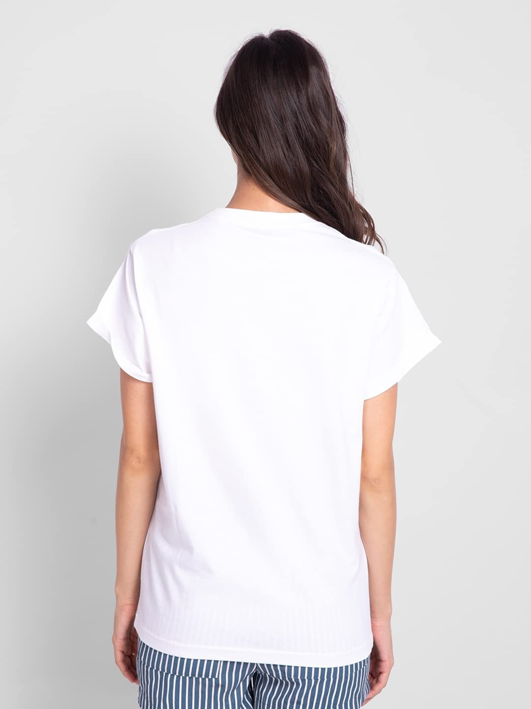 Women's Relaxed Graphic Boyfriend T-Shirt - Image 17