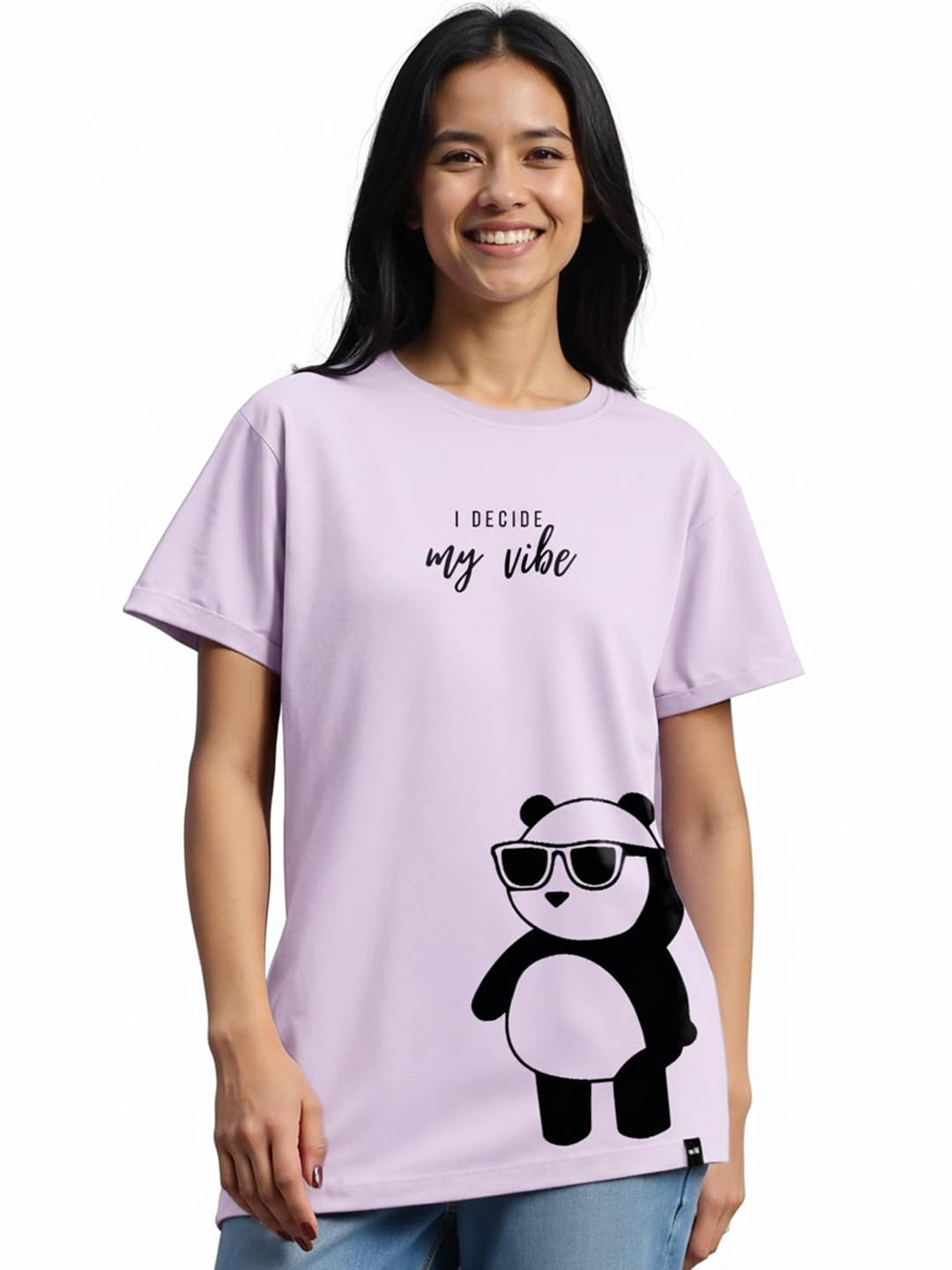 Women's Relaxed Graphic Boyfriend T-Shirt - Image 32