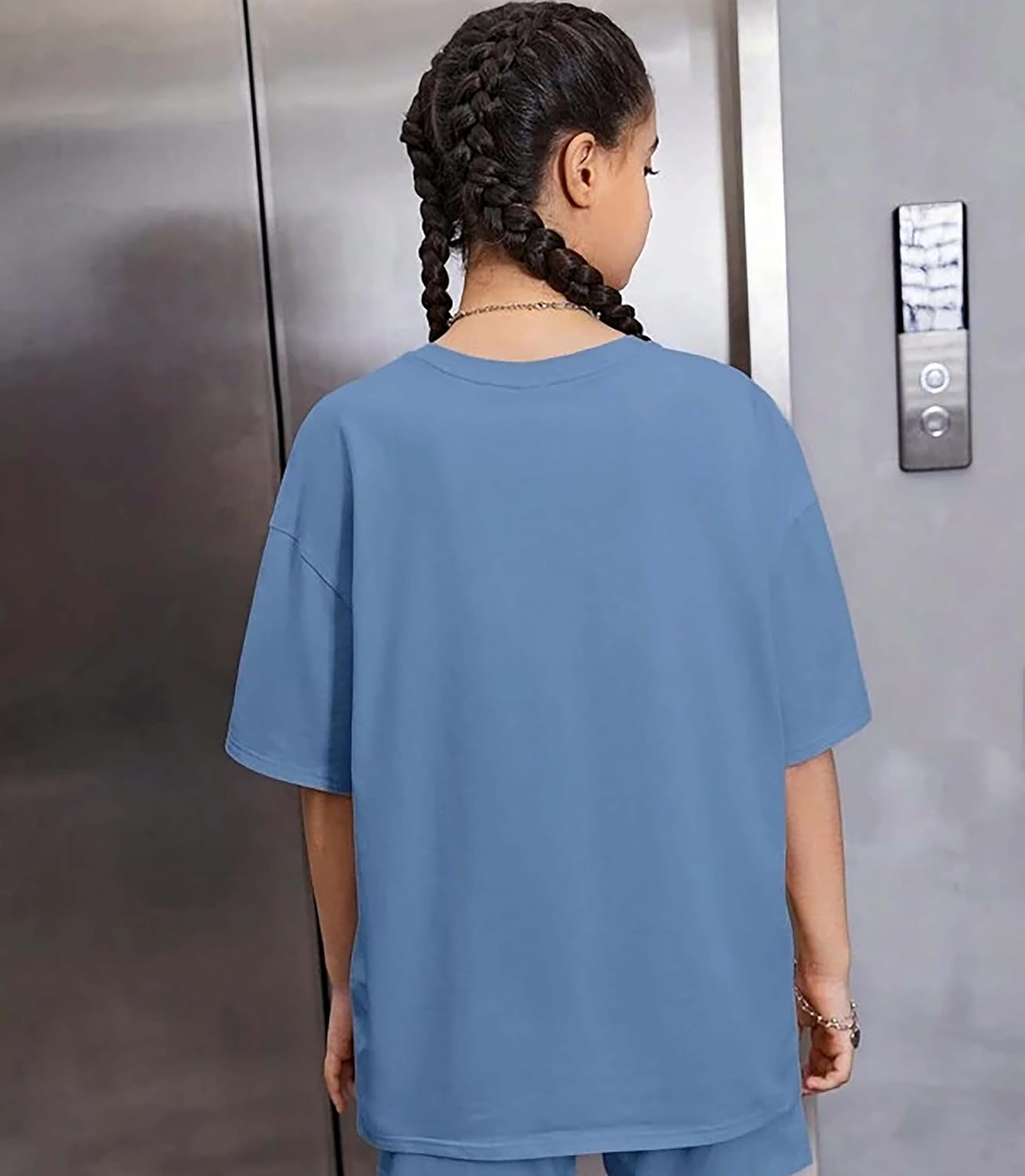 Women's Loose-Fit Drop-Shoulder T-Shirt Duo - Image 30