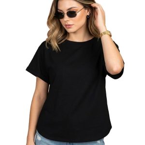 Cotton Drop Shoulder Tee