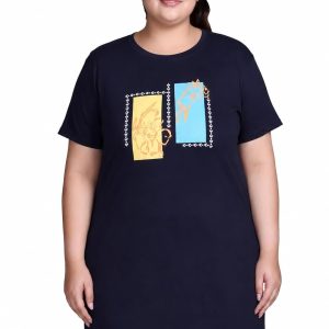 Longline Pocket Print Tee